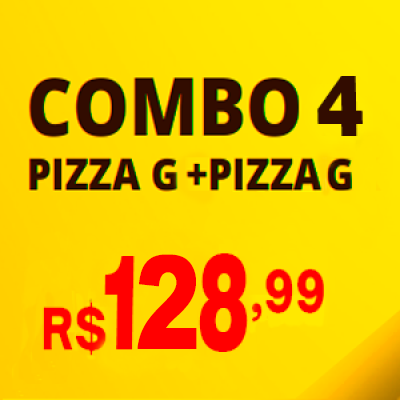 2 Pizzas Grandes